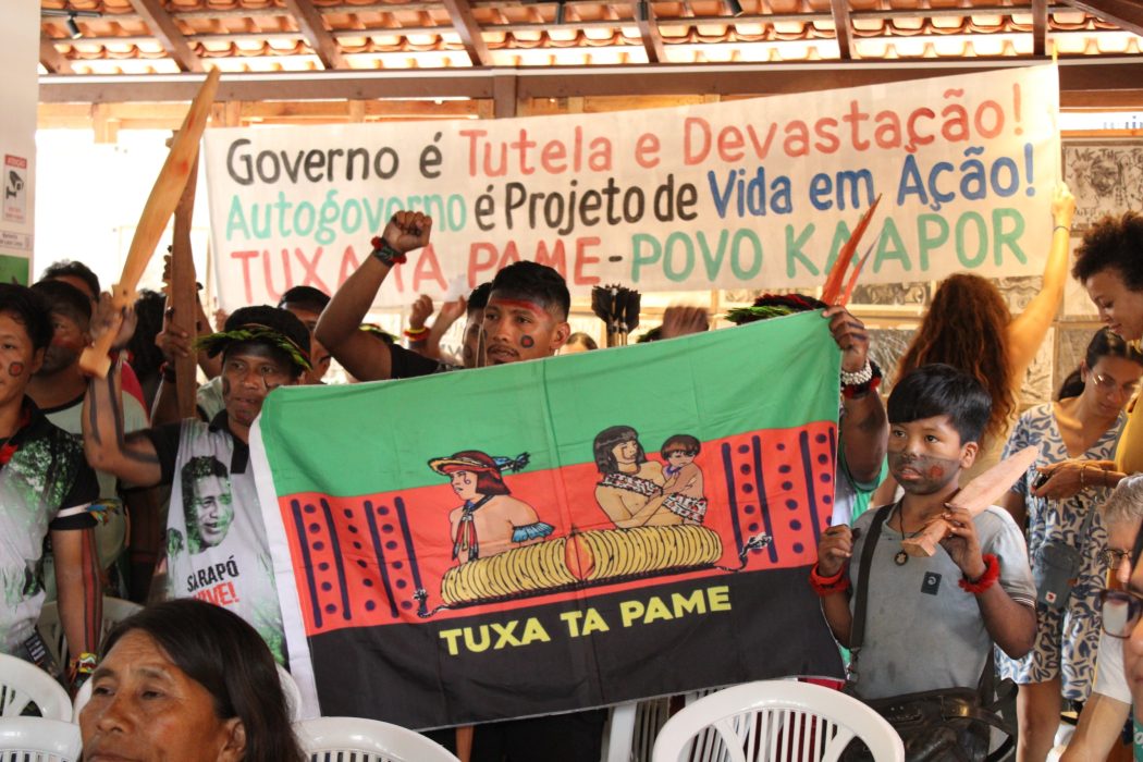 A COP30 mobiliza mais de 3 mil indígenas de todas as regiões do país Foto: Andressa Algave | Cimi Regional Maranhão