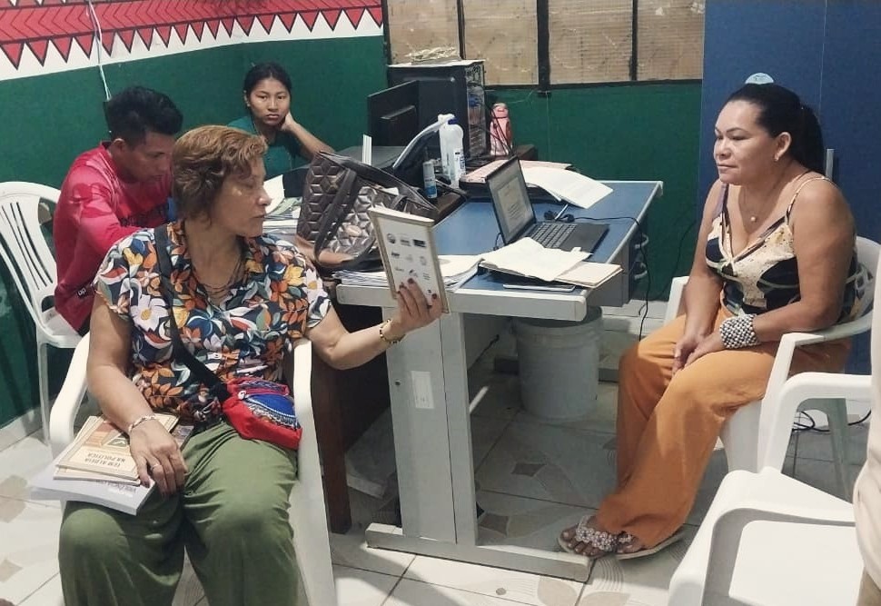 Cimi Regional Norte 1 entrega relatório e reforça denúncias de violações contra povos indígenas no Vale do Javari (MA). Foto: Cimi Regional Norte 1 | equipe Vale do Javari