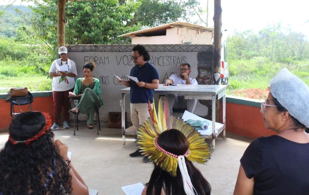Encontro de lideranças indígenas na Região Metropolitana de Belo Horizonte (MG). Foto: Cimi Regional Leste