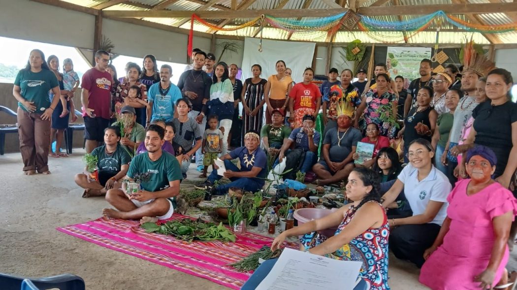 Oficinas de Valorização e Incentivo às Práticas e Saberes Tradicionais de Saúde. Foto: Acervo Cimi Regional Norte 1