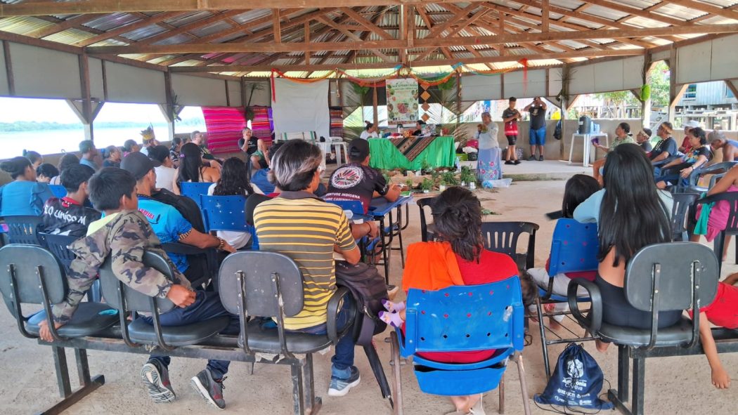 Oficinas de Valorização e Incentivo às Práticas e Saberes Tradicionais de Saúde. Foto: Acervo Cimi Regional Norte 1