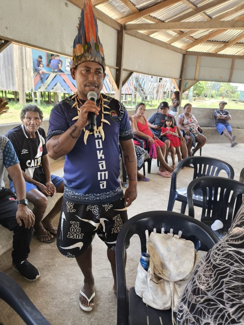 Oficinas de Valorização e Incentivo às Práticas e Saberes Tradicionais de Saúde. Foto: Acervo Cimi Regional Norte 1