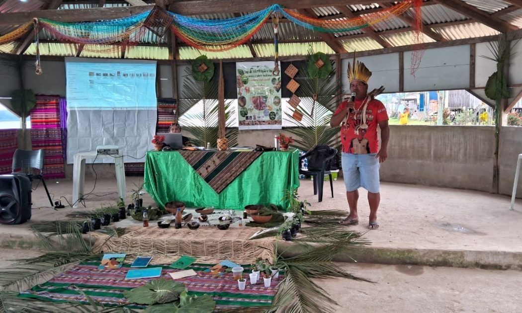 Oficinas de Valorização e Incentivo às Práticas e Saberes Tradicionais de Saúde. Foto: Acervo Cimi Regional Norte 1