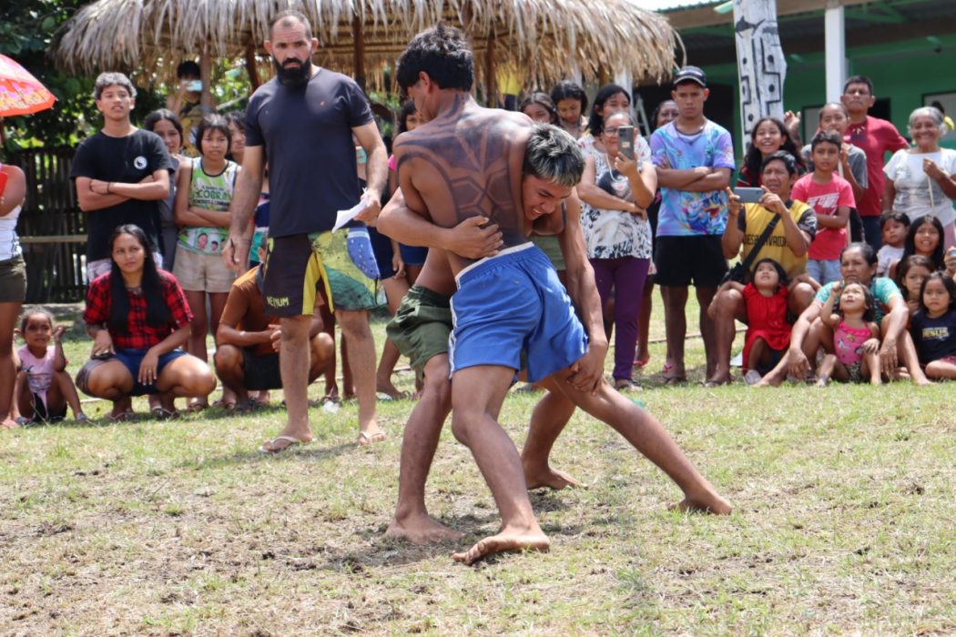 Festa da Pirapukeka, no Amazonas. Foto: Acervo Equipe Borba Cimi Regional Norte 1