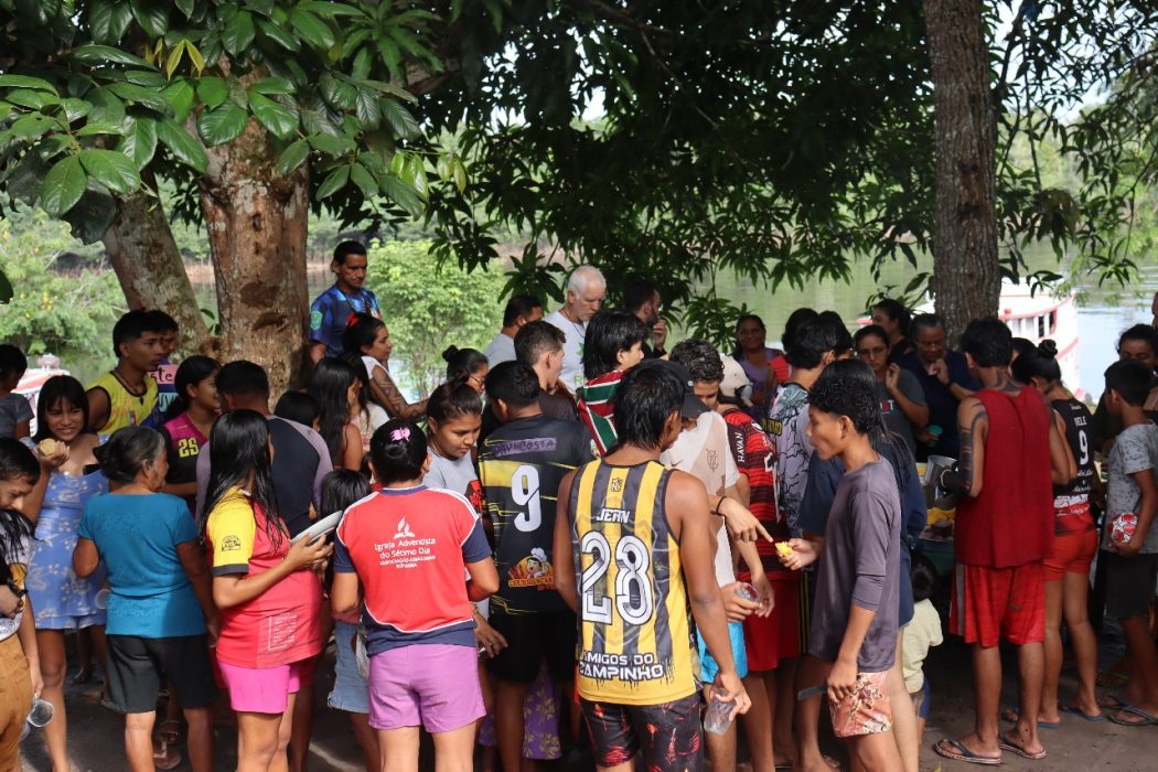 Festa da Pirapukeka, no Amazonas. Foto: Acervo Equipe Borba Cimi Regional Norte 1
