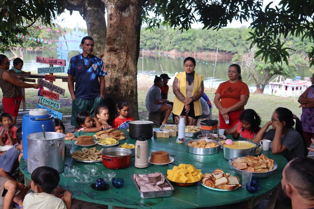 Festa da Pirapukeka, no Amazonas. Foto: Acervo Equipe Borba Cimi Regional Norte 1