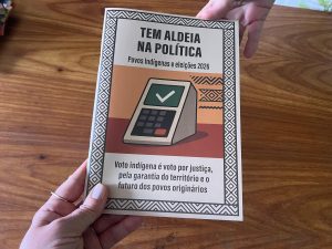 “Tem Aldeia na Política – Povos Indígenas e as Eleições 2026”: publicação consolida e potencializa o direito de votar e ser votado