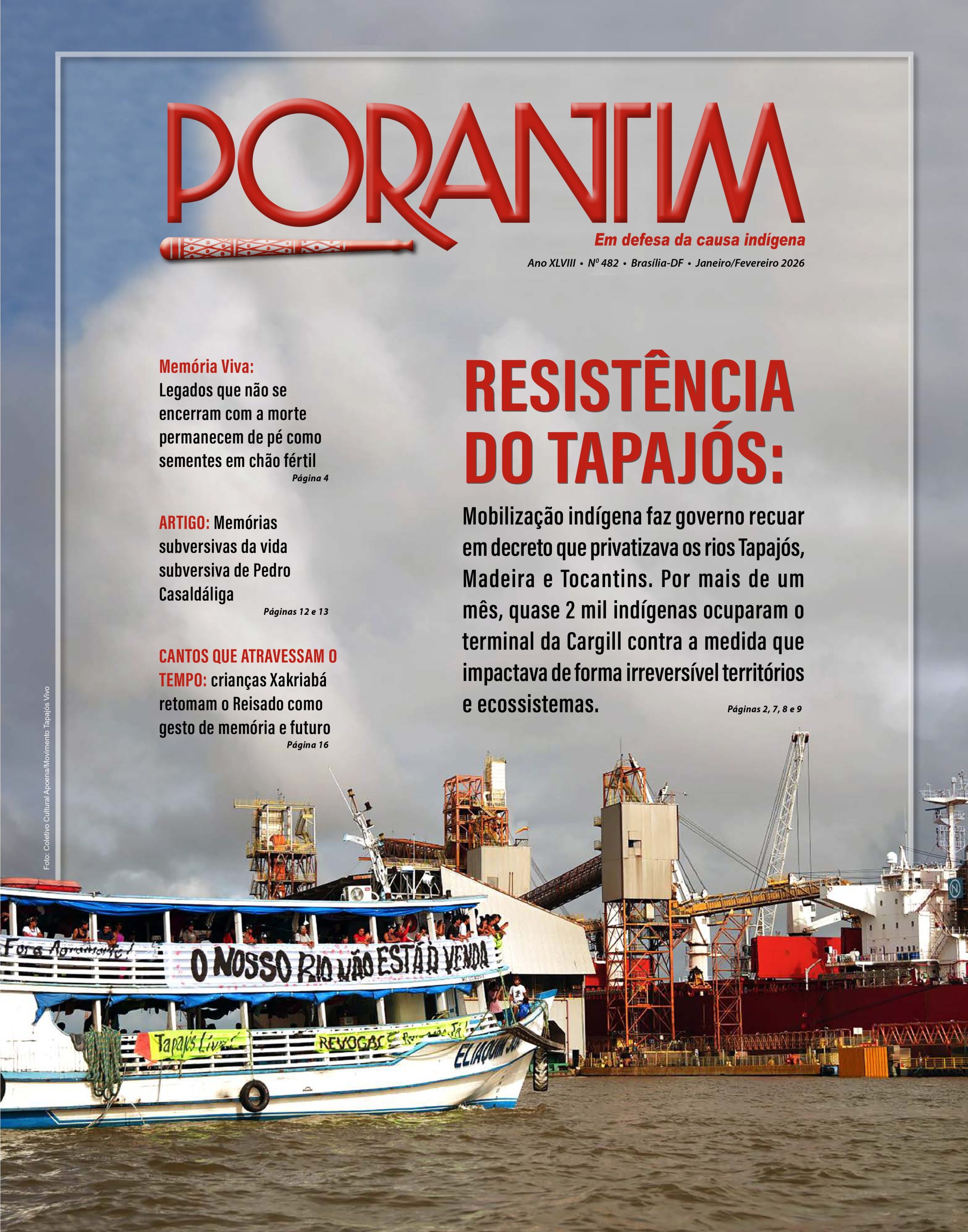 Porantim nº 482: Resistência do Tapajós
