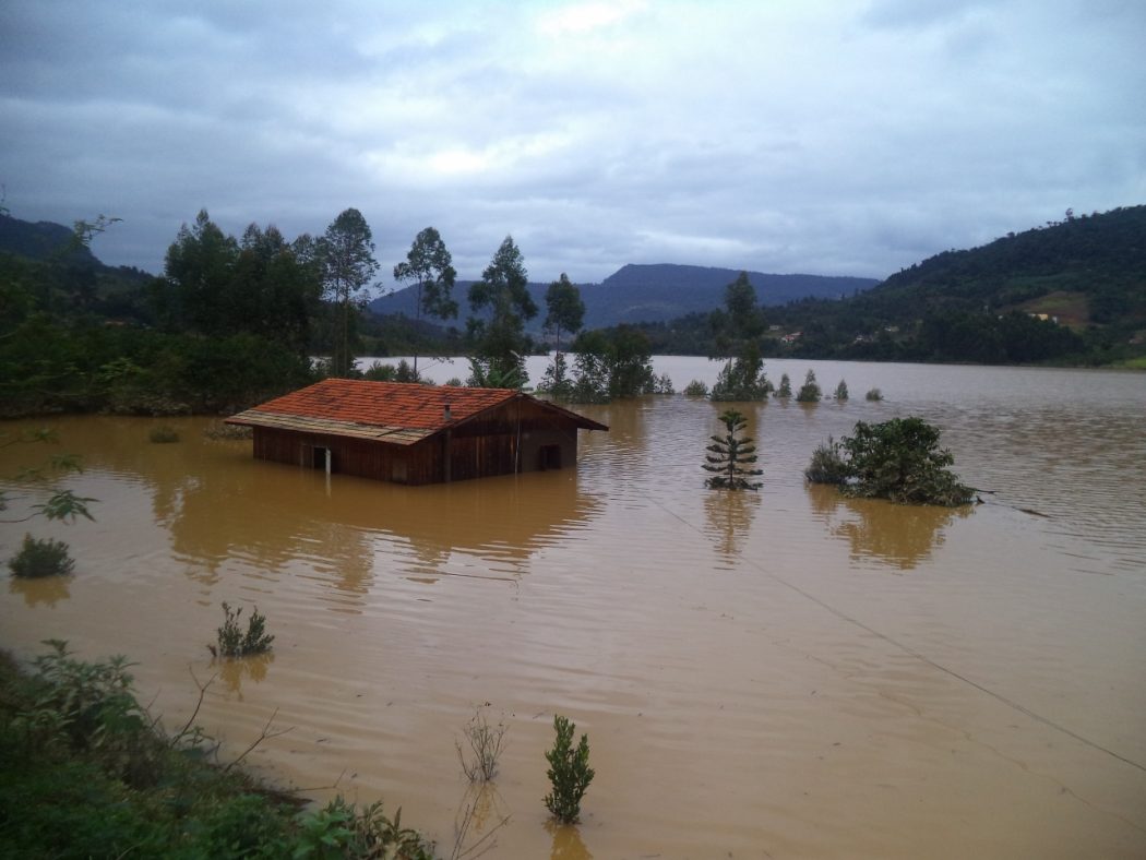 Impactos da Barragem Norte na comunidade Laklãnõ/Xokleng. Fotos: Cimi Regional Sul
