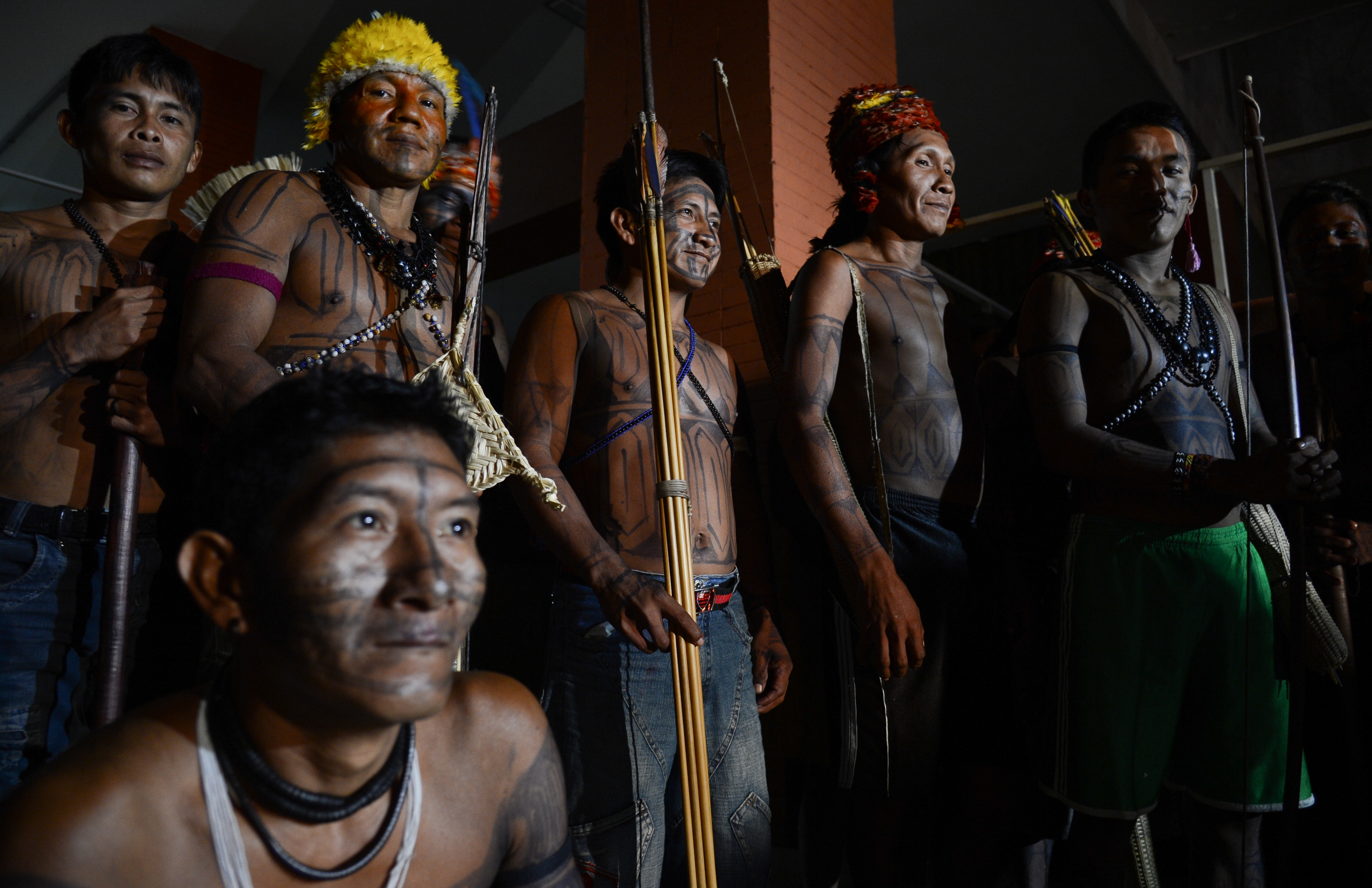 Indígenas contra hidrelétricas na Amazônia ocupam sede da Funai, em...